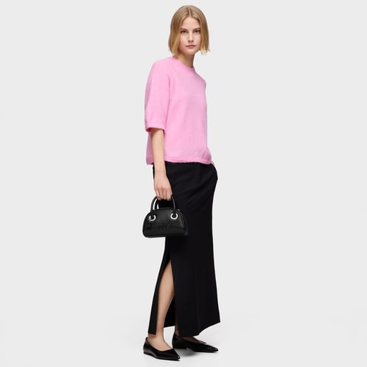 Small black Bowling bag TOUS Poppy