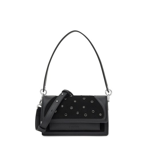 Small black Crossbody bag TOUS Audree Strass