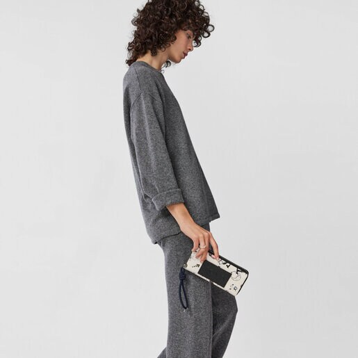 Бежевый кошелек TOUS Magic среднего размера