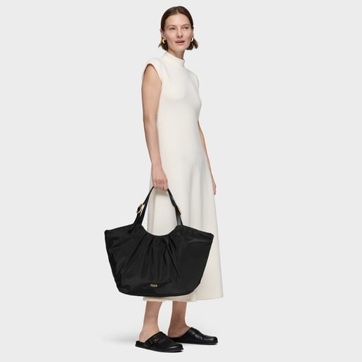 Capazo grande negro TOUS Travel