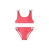 Bikini de niña Logo rosa