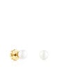 Aretes de oro y perlas Baby TOUS