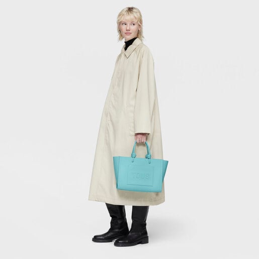 Medium blue TOUS La Rue New Amaya Shopping bag