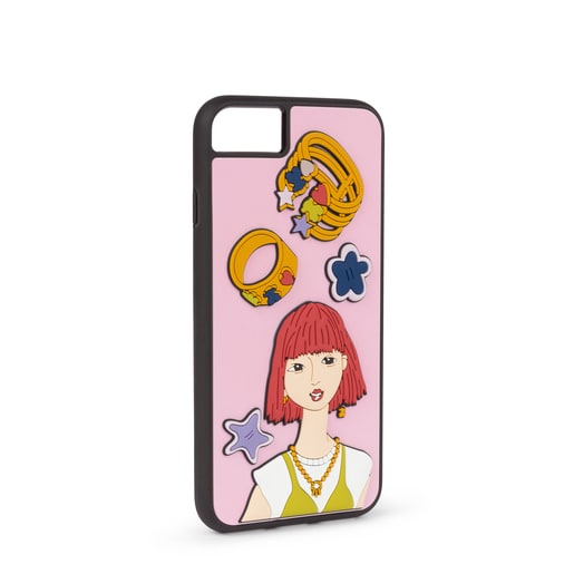 Funda iPhone 6S/7/8 Jewells multicolor