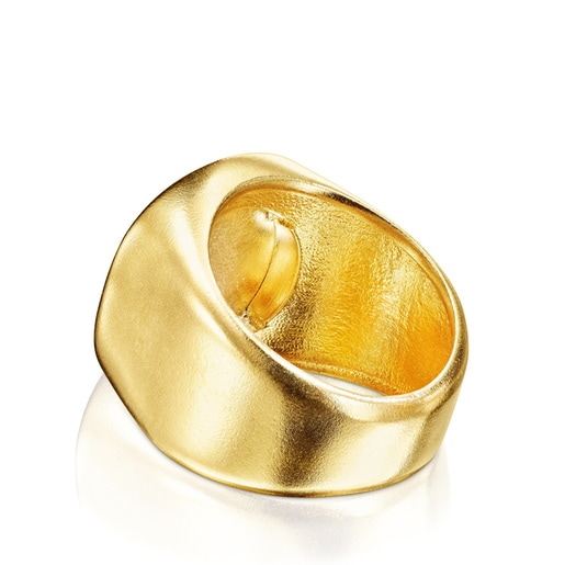 Bague Oursin bicolore