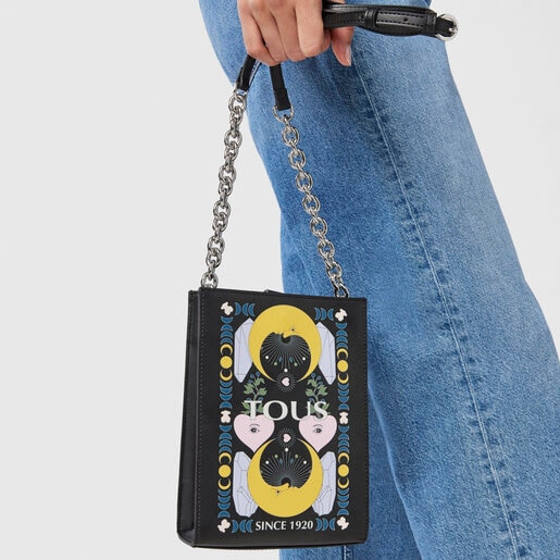 Mini bolso negro multicolor TOUS Magic