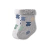 Pack of 2 pairs of baby socks in SSocks grey