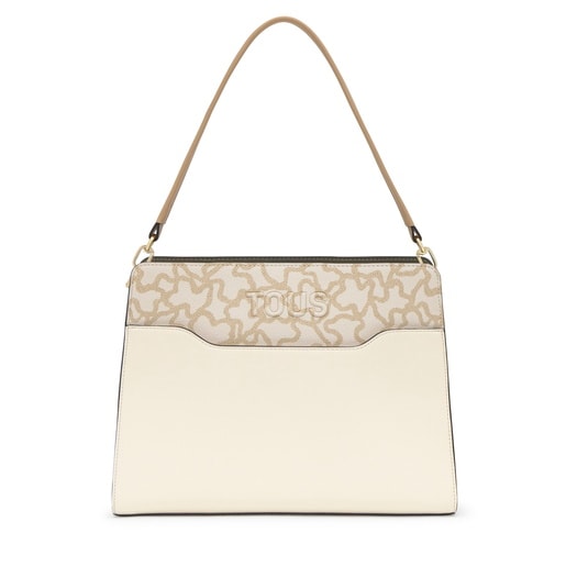 Medium ivory-colored Shopping bag Kaos Icon