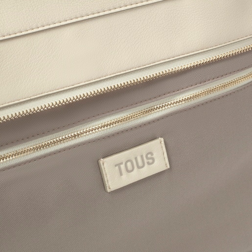 Large beige Tote bag TOUS Buckles