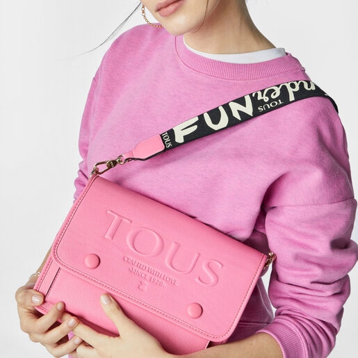 Bandolera mediana rosa Audree TOUS Funny