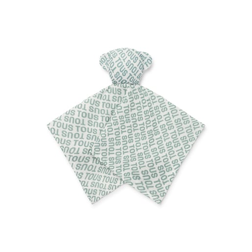 Baby comforter in Classic green