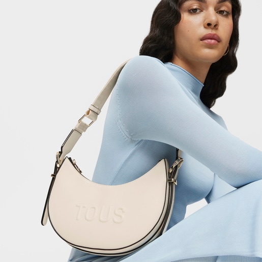 Medium beige Shoulder bag TOUS Brenda