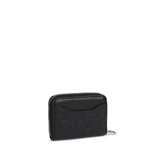 Medium black Tous Script purse