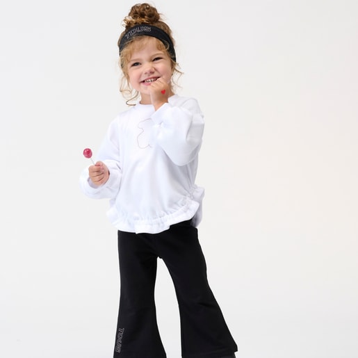 T-shirt with bear in Party white