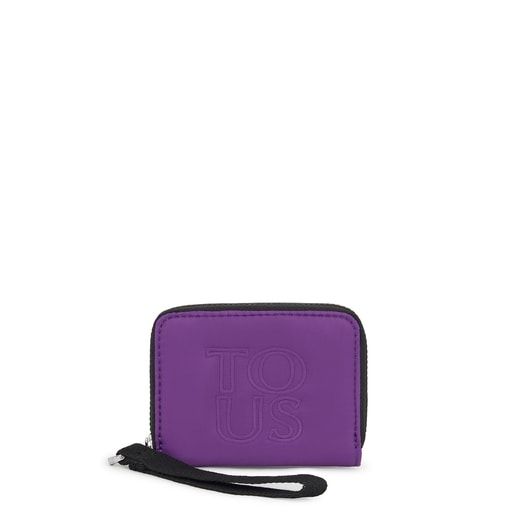 Lilac-colored TOUS Balloon Soft Change purse