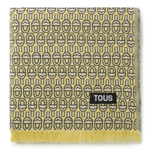 Foulard jaune TOUS MANIFESTO Essence