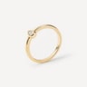 Gold Ring with teardrop-cut diamond TOUS ATELIER