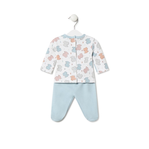 Newborn baby outfit in Colors blue