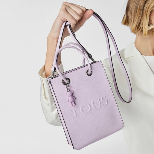 תיק יד TOUS Funny בגודל מיני בצבע סגלגל