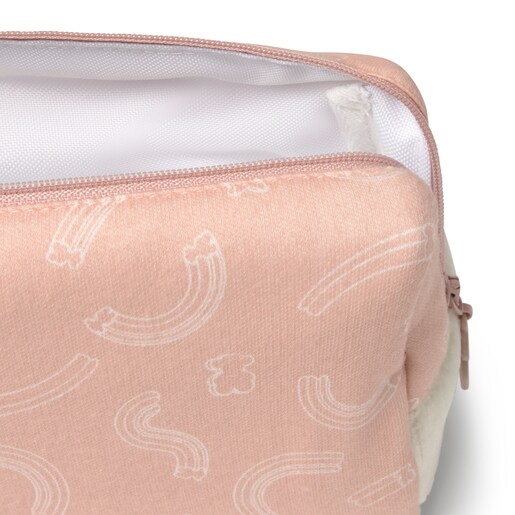 Toiletry bag in Arc pink