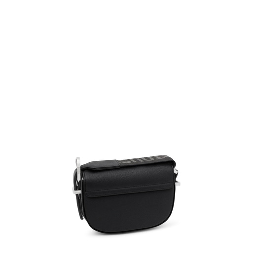 Black halfmoon Crossbody minibag TOUS Brenda