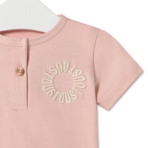 Baby bodysuit in Classic pink