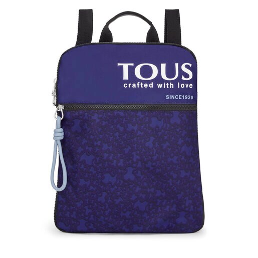 Flat purple-colored nylon Kaos Mini Evolution Backpack