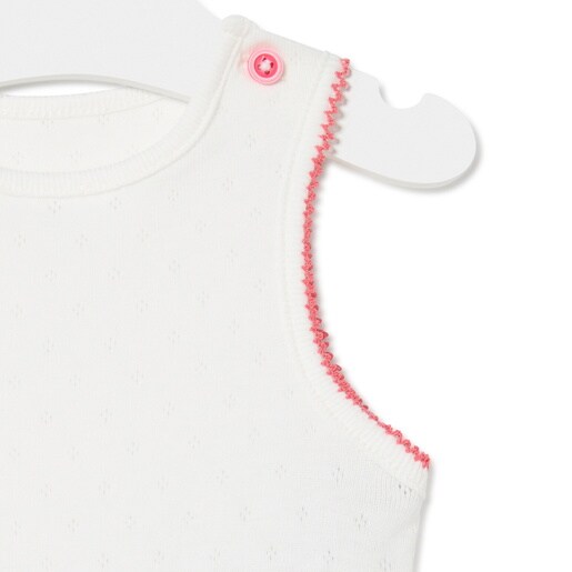 Baby bodysuit with skirt in Multi one colour