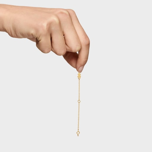 وصلة إطالة عِقد TOUS Basics من فيرميل الفضة