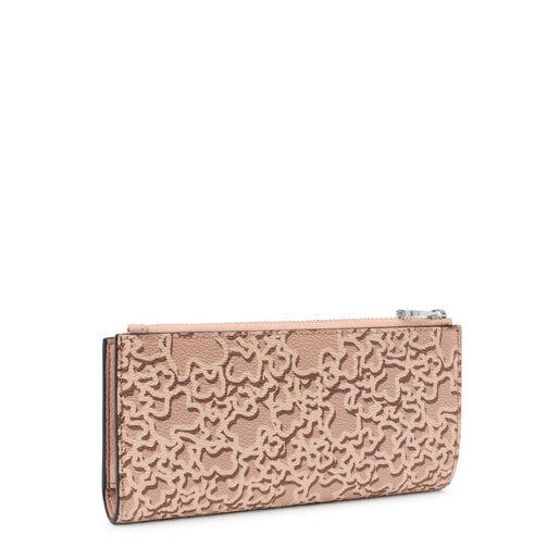 Taupe-colored Wallet Kaos Mini Evolution | TOUS