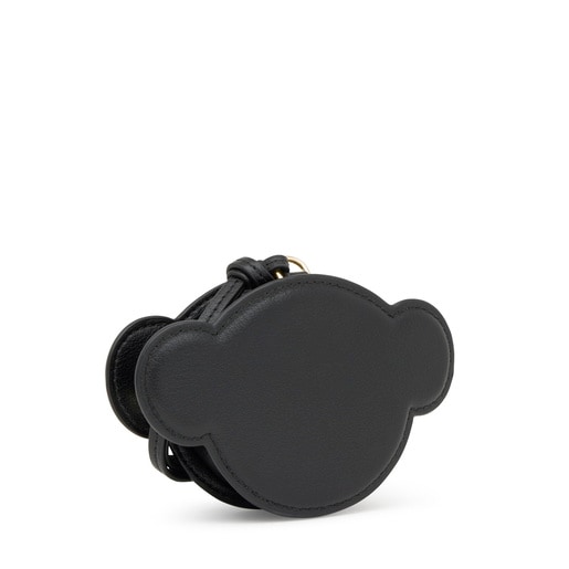 Monedero negro TOUS Motifs Bear Studs