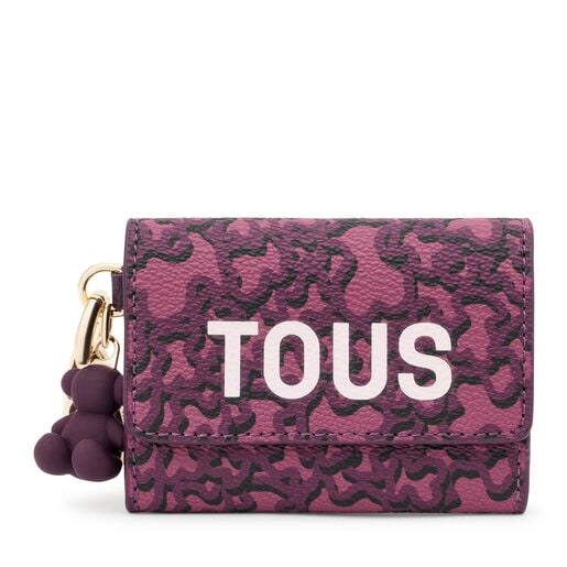 Burgundy-colored Envelope Key ring Kaos Mini Evolution | TOUS