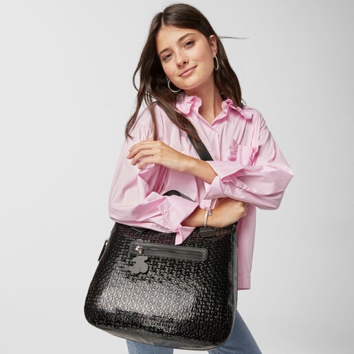 TOUS Black Lindsay City bag | Plaza Del Caribe