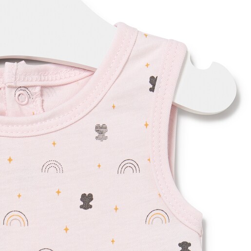 Mono de bebé Arco rosa