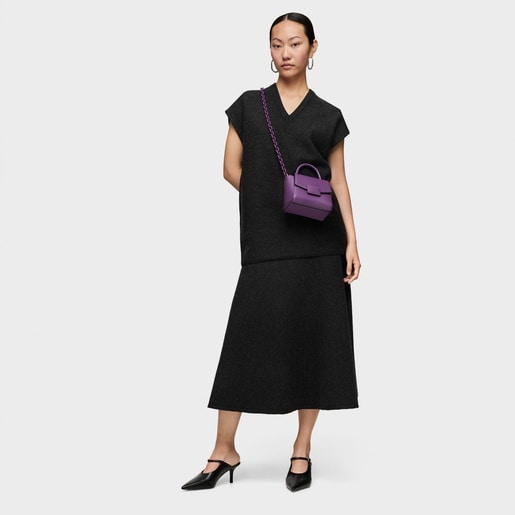 Purple Crossbody minibag TOUS Lucia