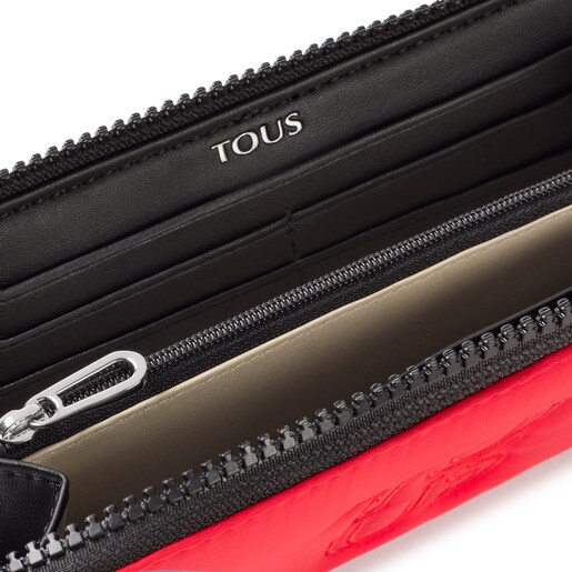 コーラルカラーのウォレット TOUS Balloon Soft