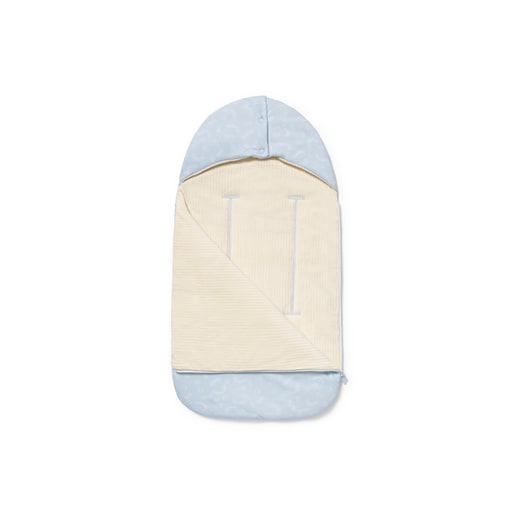Universal-fit baby footmuff in Arc sky blue