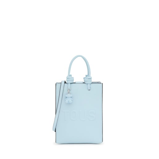 Μίνι τσάντα pop TOUS La Rue New σε ανοιχτό μπλε χρώμα