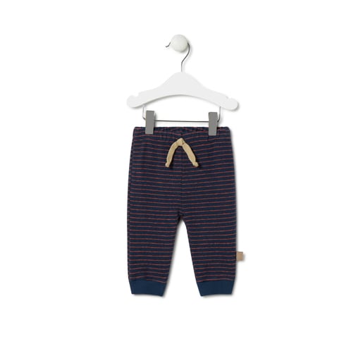 Boys striped outfit in Blue navy blue