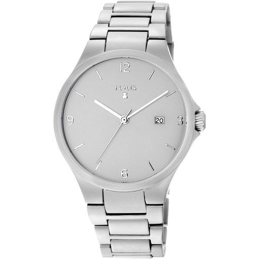 Silver anodized aluminum Motion Aluminio Watch