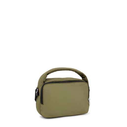 Khaki Crossbody bag TOUS Carol Soft