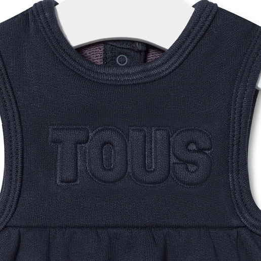 Vestido de bebé niña Classic azul marino