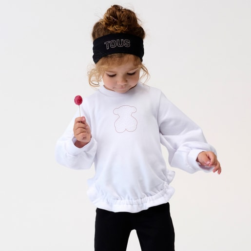 Baby headband in Party black