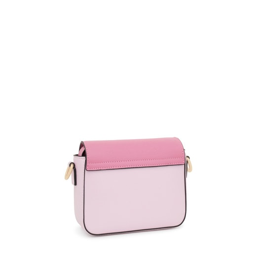 Small mauve and pink Crossbody bag TOUS Amanda