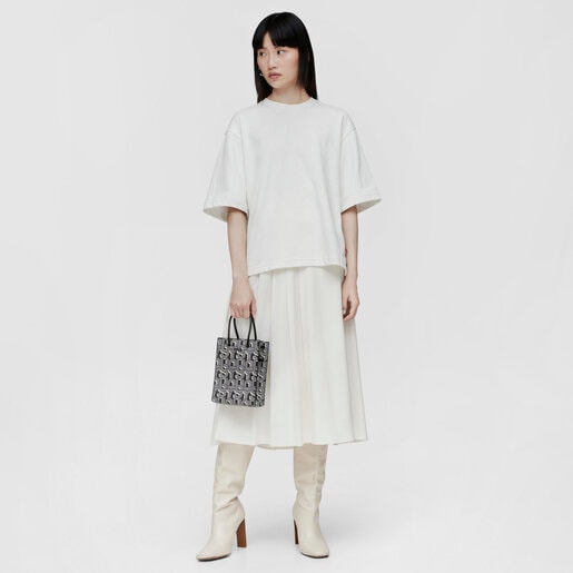 ブラックのミニバッグ TOUS MANIFESTO