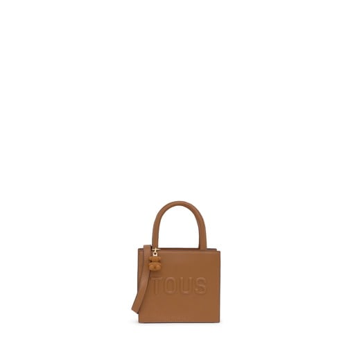 Camel-colored Cube minibag TOUS Brenda