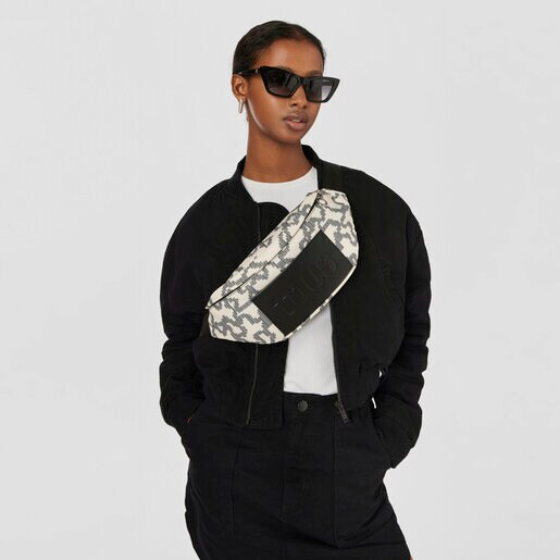 Riñonera beige Kaos Pix Soft