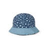 Gorrito de playa niña Drops Azul Marino