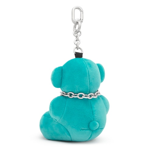 Turquoise Key ring Bold Bear Velvet