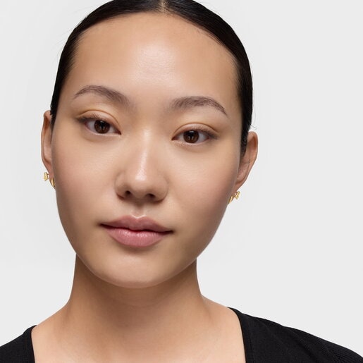 Aretes bicolor TOUS Flechazo